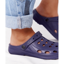 Flameshoes Dame Marineblå Eva Foam Hjemmesko 1
