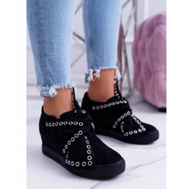 Dame sneakers Wedges Lu Boo Black Margo sort 2