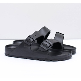 Flameshoes Mænds sorte Garden Light hjemmesko 1