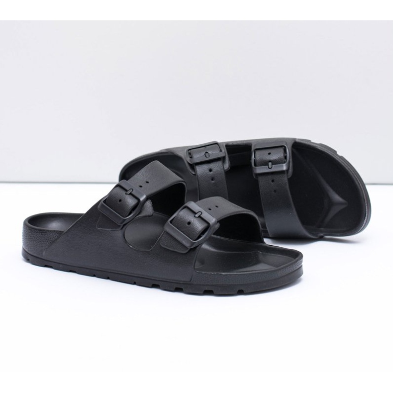 Flameshoes Mænds sorte Garden Light hjemmesko 2