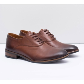 Bednarek Polish Shoes Herre Brogues Bednarek Formelle lædersko Brun Clark 1