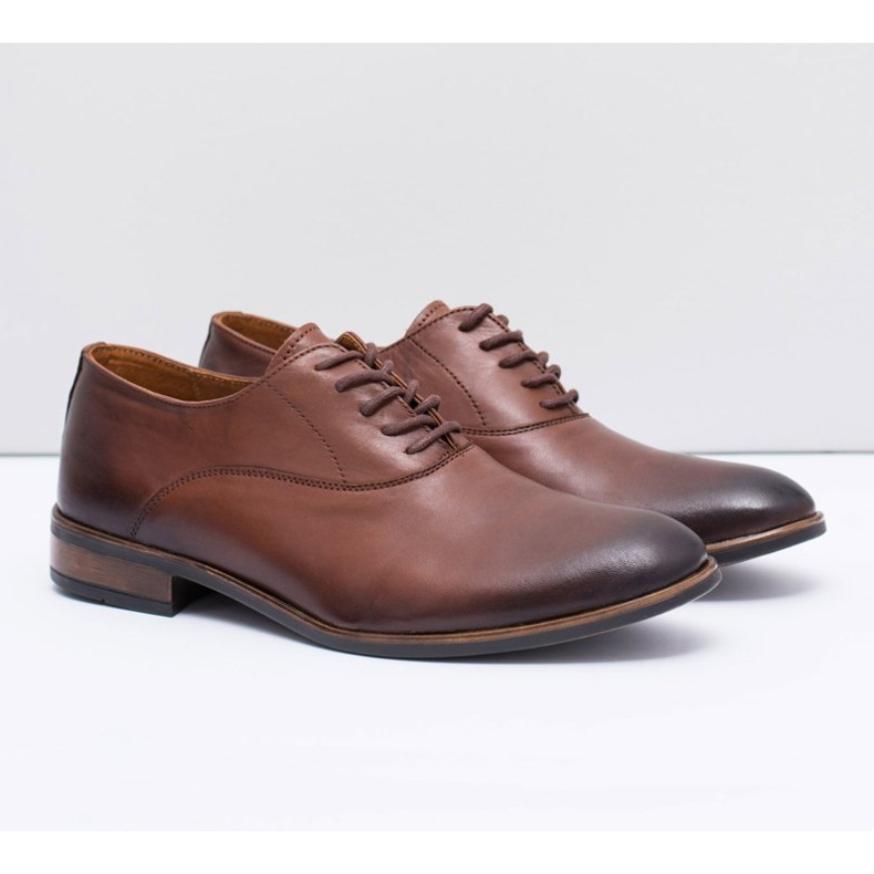 Bednarek Polish Shoes Herre Brogues Bednarek Formelle lædersko Brun Clark 1