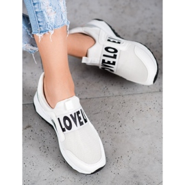 Seastar Slipons On The Love Platform hvid 1