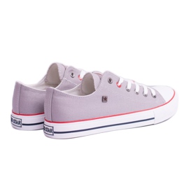 Big Star Low mænds grå sneakers T174109 1
