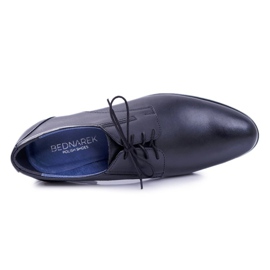 Bednarek Polish Shoes Herre Brogues Bednarek Elegant læder formelle sko sort Franko 2