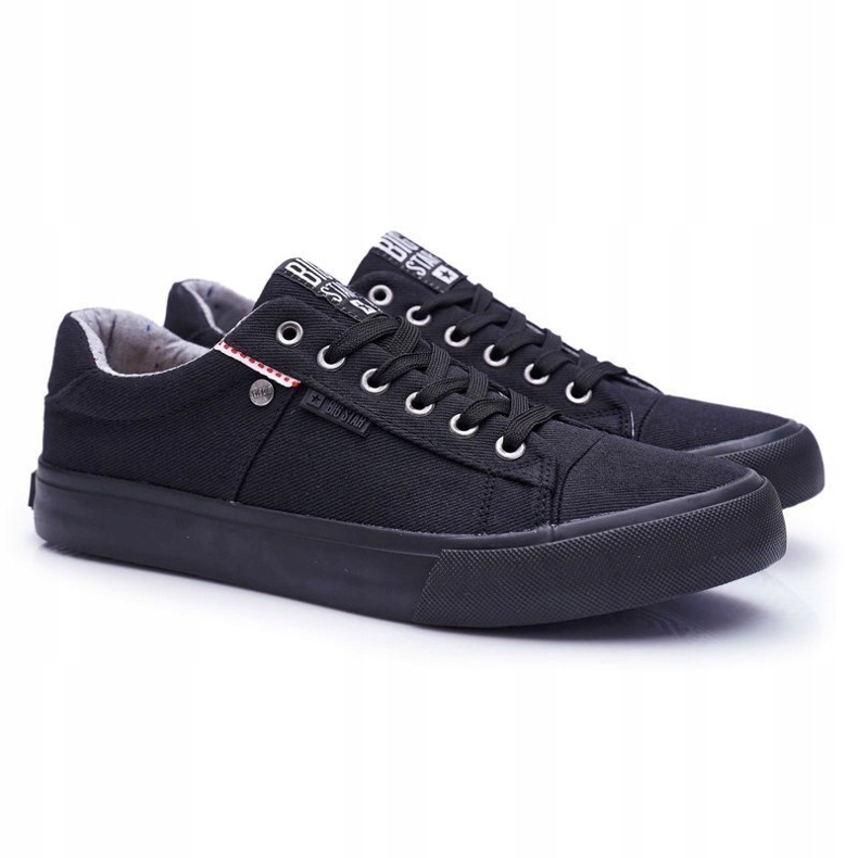 Mænds sneakers Big Star Sort AA174096 1