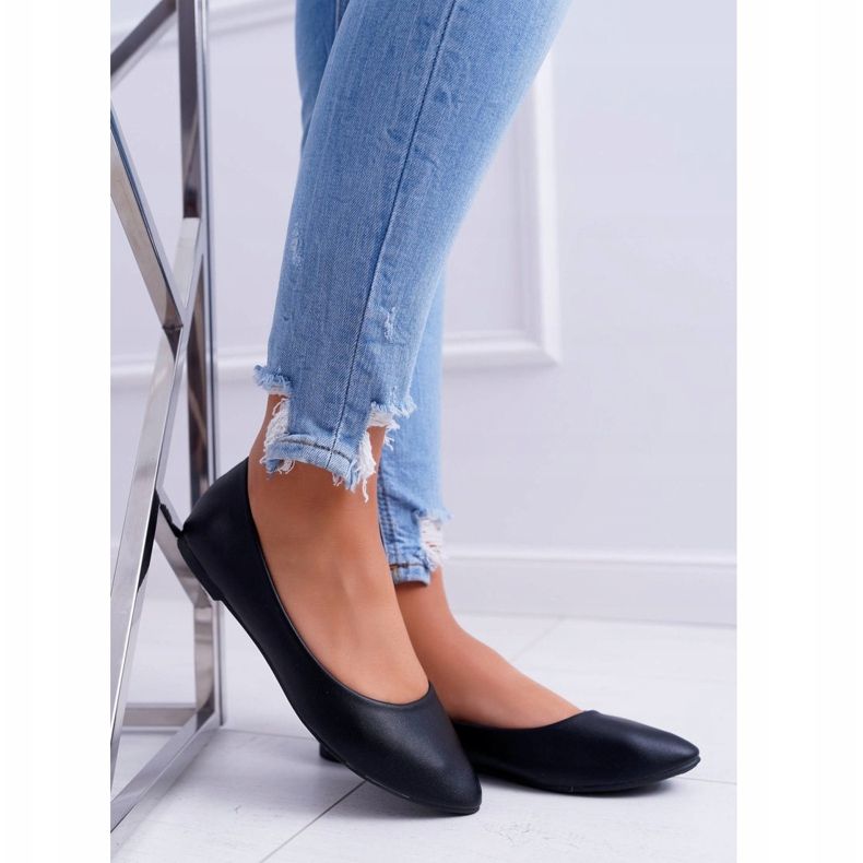 PS1 Klassiske damer Ballerinas Black Lumen sort 2