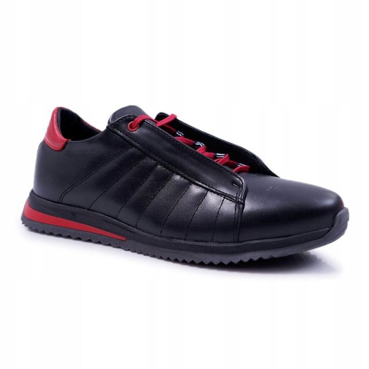 Bednarek Polish Shoes Herre Brogues Bednarek Sport Læder Sort Geos 1