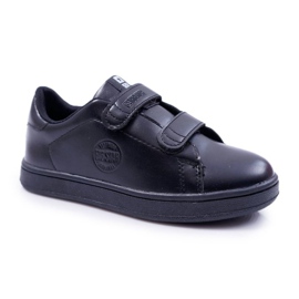Børnesneakers Big Star With Velcro Black DD374028 sort 2