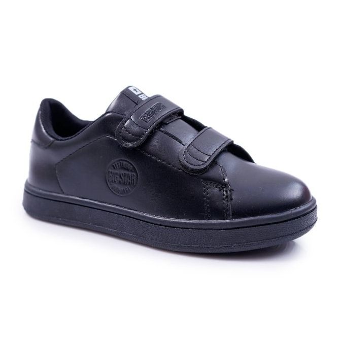 Børnesneakers Big Star With Velcro Black DD374028 sort 2