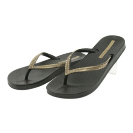 Ipanema 82763 sorte flip-flops gul 2