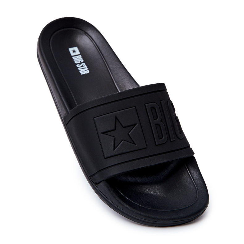 Mænds Hjemmesko Big Star Gummi Sort DD174690 1