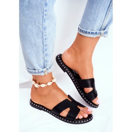 ADY Kvinders hjemmesko Jet Black Montiago sort 2