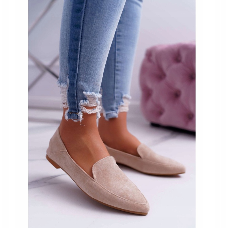 Loafers til kvinder Lu Boo Beige Magnus 1