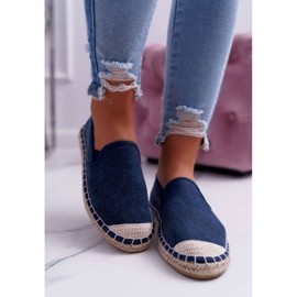 Dame Espadrilles Cross Jeans Marineblå DD2R4108 2