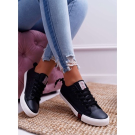 Dame Sneakers Cross Jeans Sort DD2R4060 1
