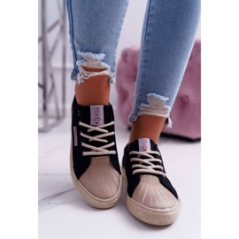 Dame Sneakers Cross Jeans Sort DD2R4093 2
