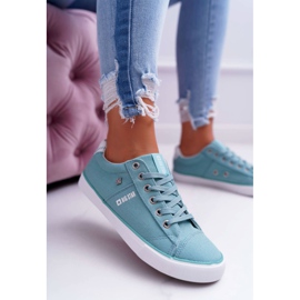Kvinders sneakers Big Star Mint DD274351 grøn 1