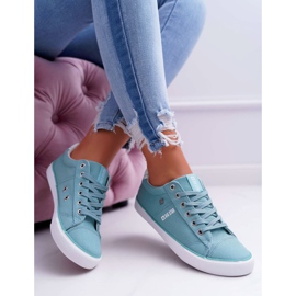 Kvinders sneakers Big Star Mint DD274351 grøn 2
