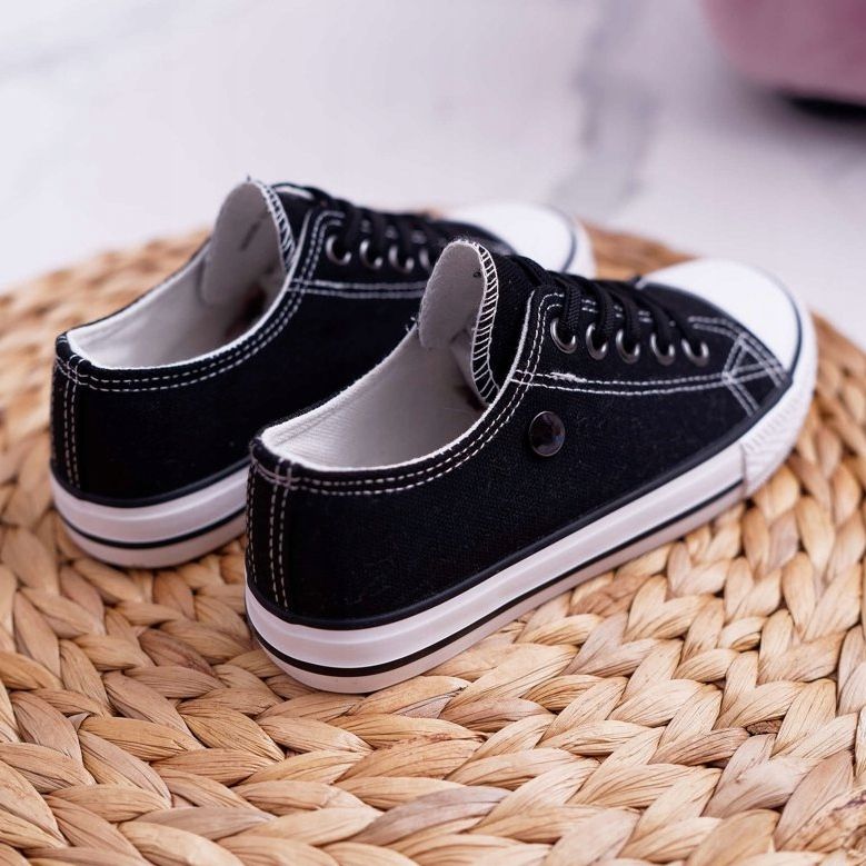 EVE Børnesneakers Sort Justika 2