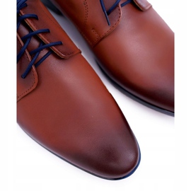 Mario Boschetti Elegante lædermænds Brogues i brune Menelaos 2