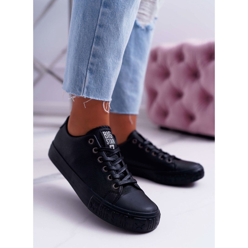 Kvinder Sneakers Big Star Sort EE274247 1
