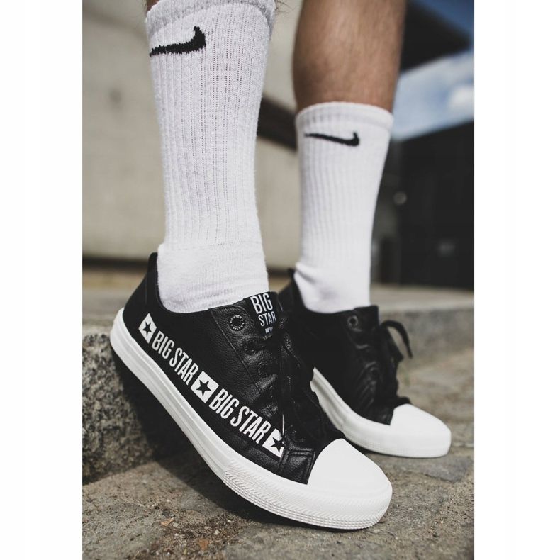 Mænds sneakers Big Star Sort EE174069 1