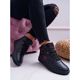 Dame Sneakers Cross Jeans Høj Sort EE2R4147C 1