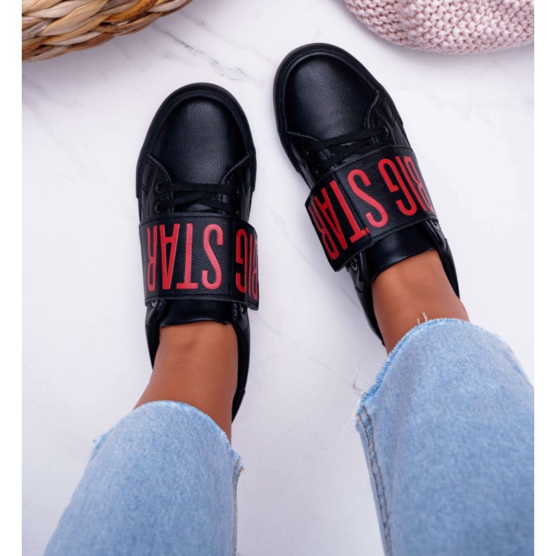 Kvinder Sneakers Big Star Sort EE274037 2