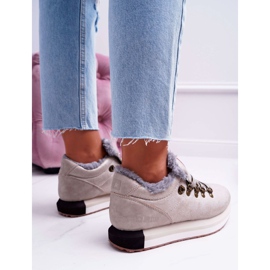 Sportssko til kvinder Big Star Beige EE274732 2