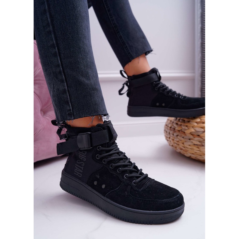 Kvinder Sneakers Sort Big Star EE274662 2