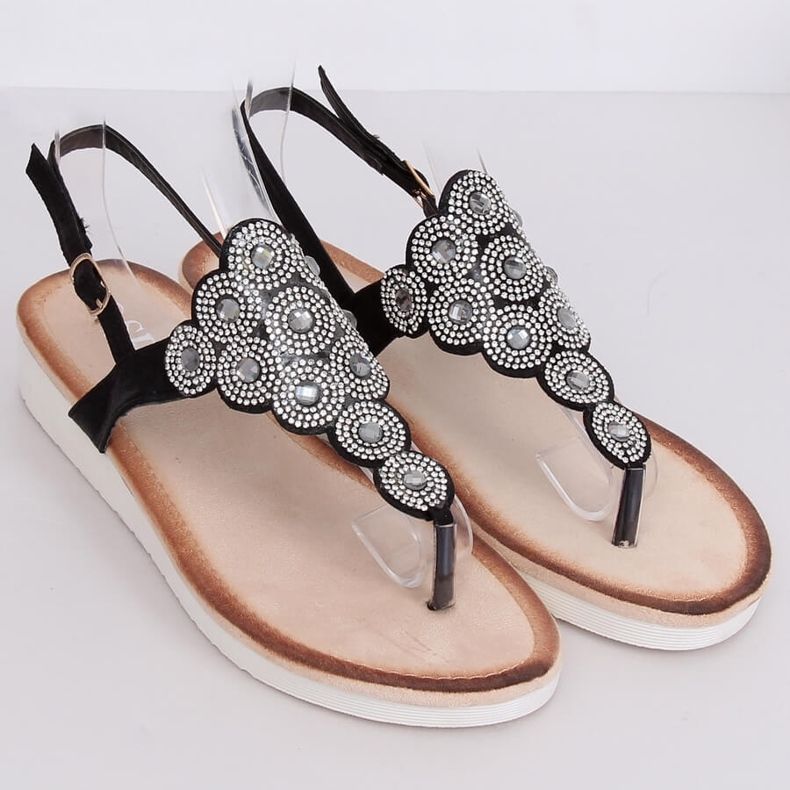 Sorte sandaler 7887-PL Sort 1