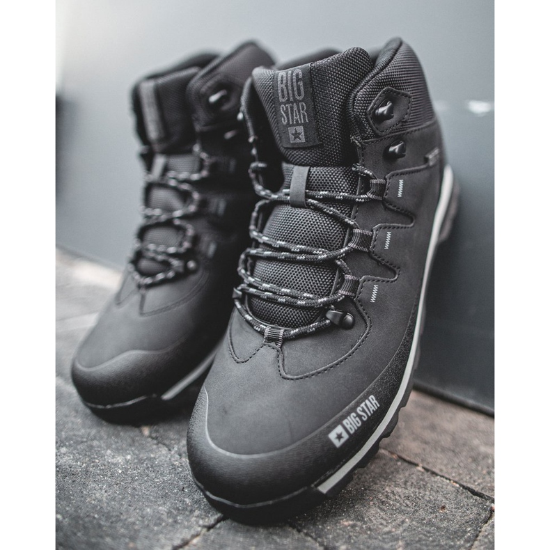 Mænds Trekking Sko Big Star Sort EE174437 1