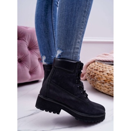 Kvindestøvler Trappers Big Star Black EE274033 sort 2