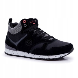Sportssko til mænd Cross Jeans Sort EE1R4119C 1