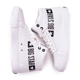 Herresneakers Low Big Star High White EE174340 hvid 2