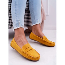 SEA Kvinders gule loafers ruskind Bolero 1