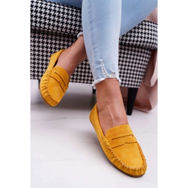 SEA Kvinders gule loafers ruskind Bolero 2