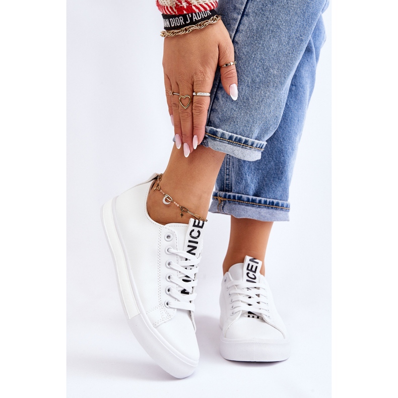 SEA Klassiske kvinders hvide Ville sneakers 1