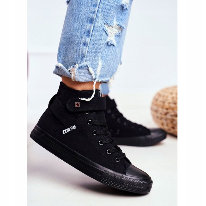 Kvinder Sneakers Big Star Sort FF274578 2