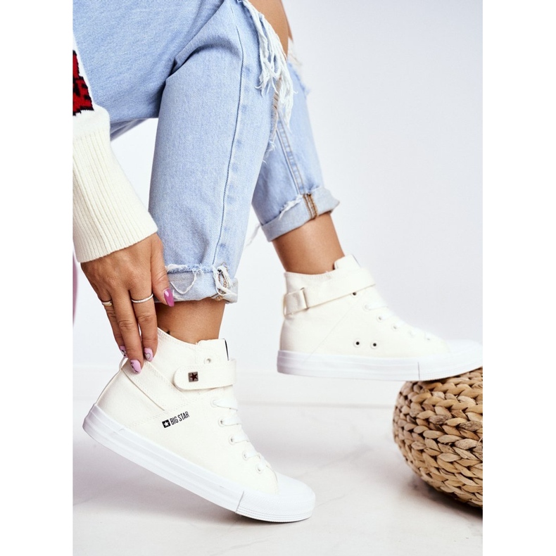 Kvinder Sneakers Big Star Hvid FF274579 1