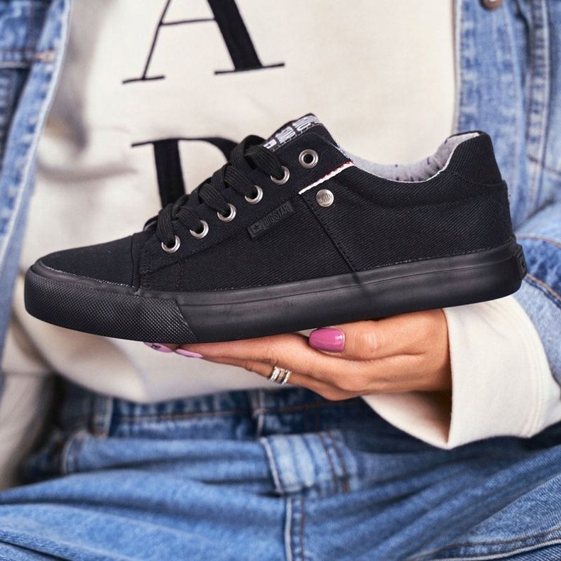 Kvinder Sneakers Big Star Sort AA274513 1