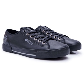 Mænds sneakers Big Star Sort FF174053 2