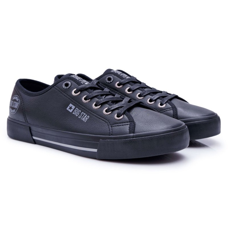 Mænds sneakers Big Star Sort FF174053 2