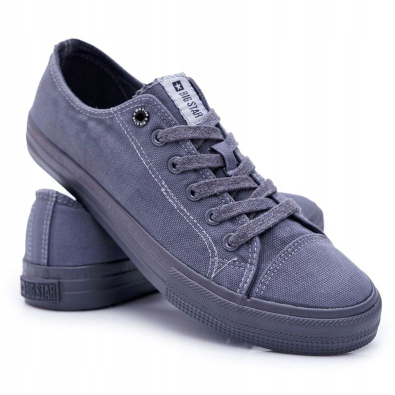 Mænds sneakers Big Star Grey FF174335 grå 1