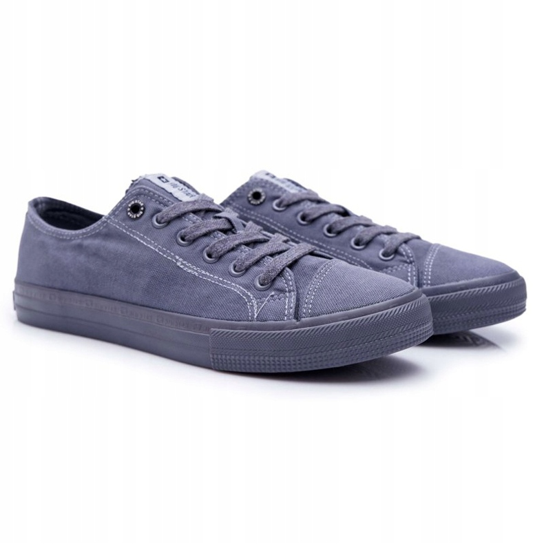 Mænds sneakers Big Star Grey FF174335 grå 2