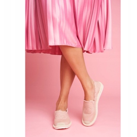 PS1 Kvinders Espadrilles Pink Flaure lyserød 2