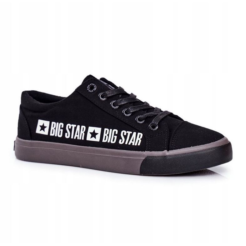 Mænds sneakers Big Star Sort FF174527 1