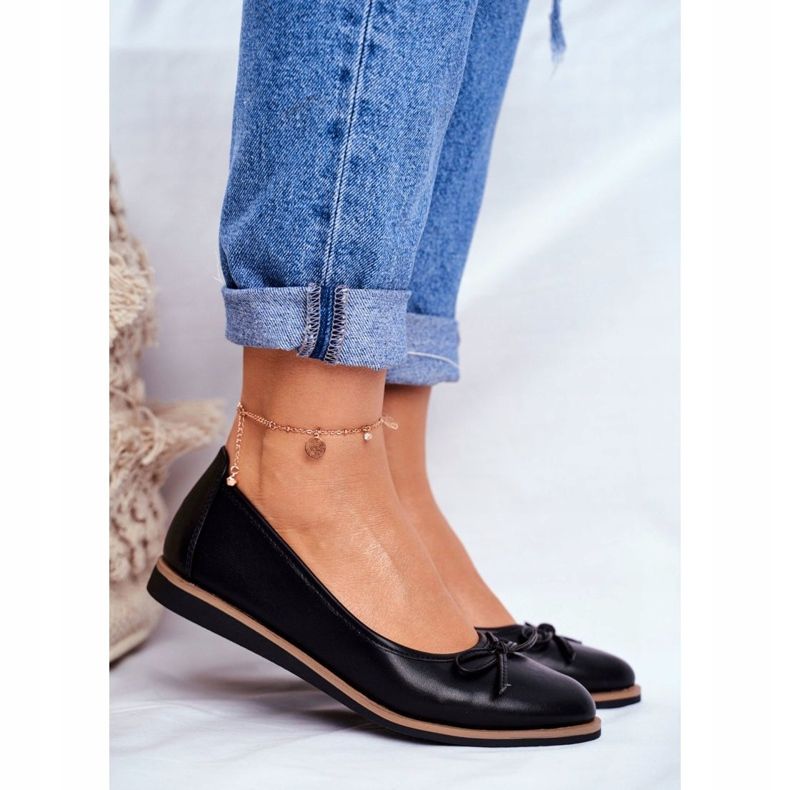 Dame Ballerinas Sergio Leone Sort BL612 2