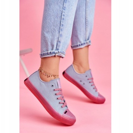 Dame Sneakers Big Star Blå Lyserød FF274260 2